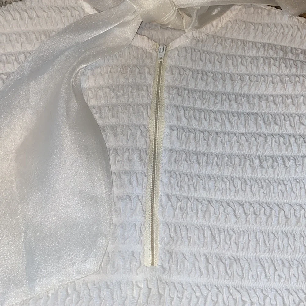 Vintage sheer arm blouse - Picture 4 of 10